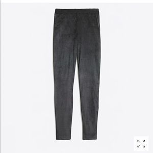 J.Crew faux suede Gigi pant size 4